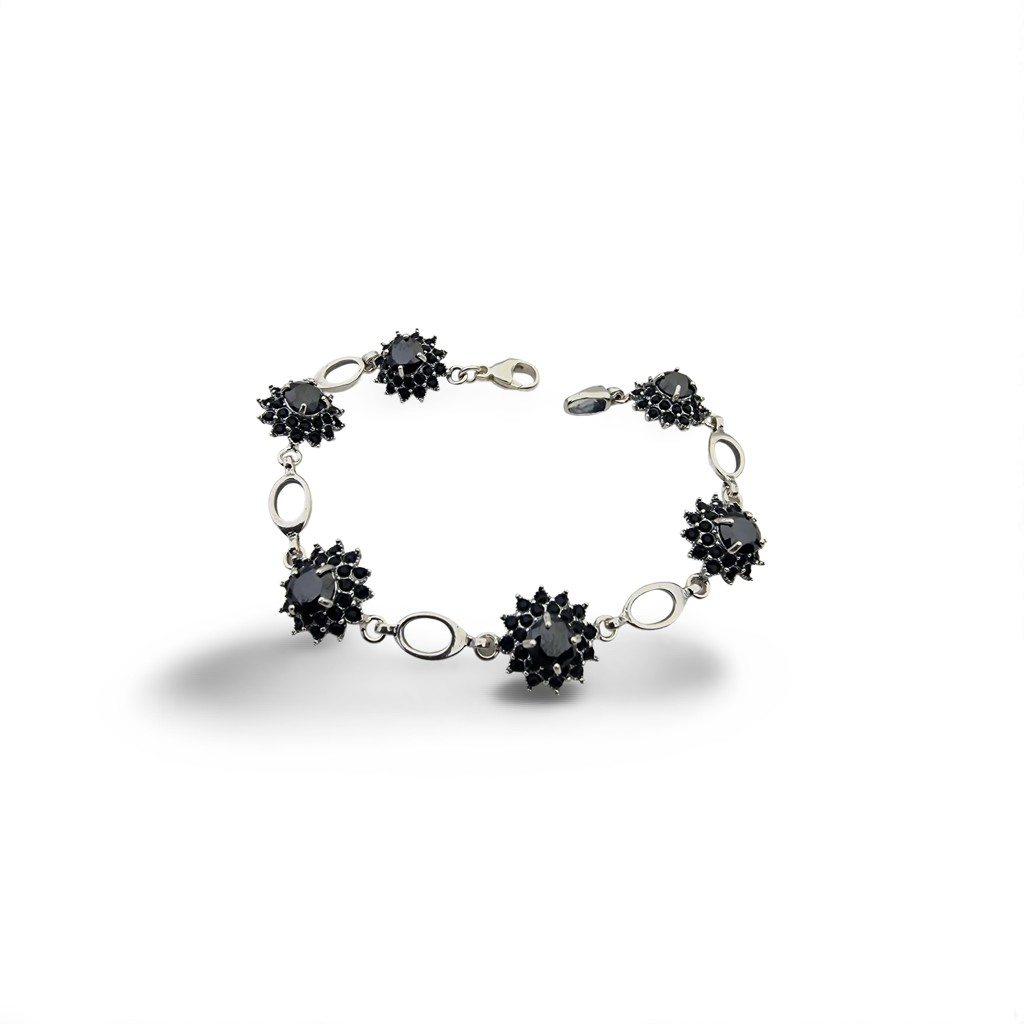 Bracelet Black Zirkon