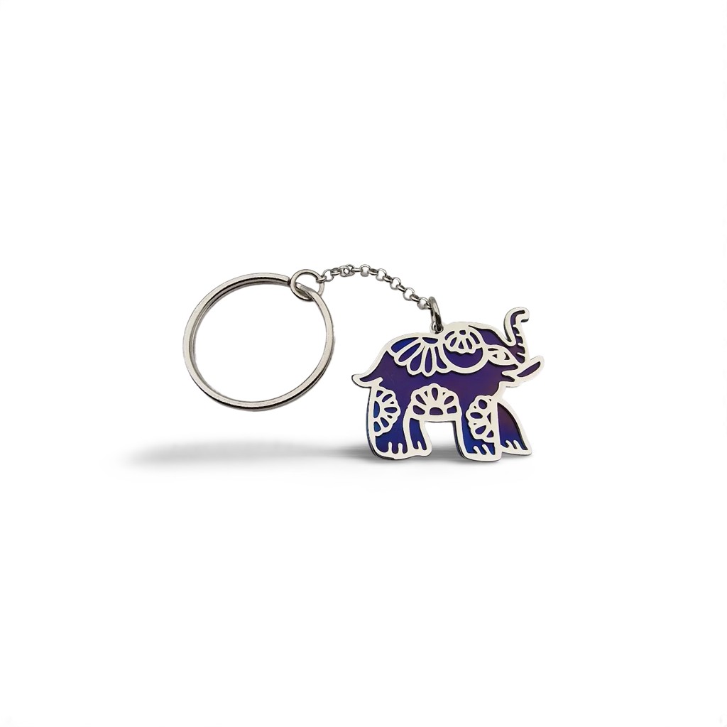 ALT - Keyring Elephant in Tytan