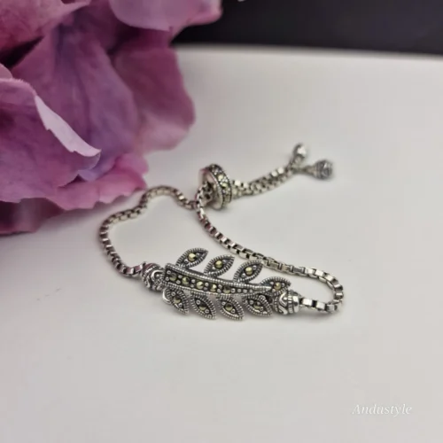 Bracelet Vintage Leaves ALT - Bracelet Vintage Leaves