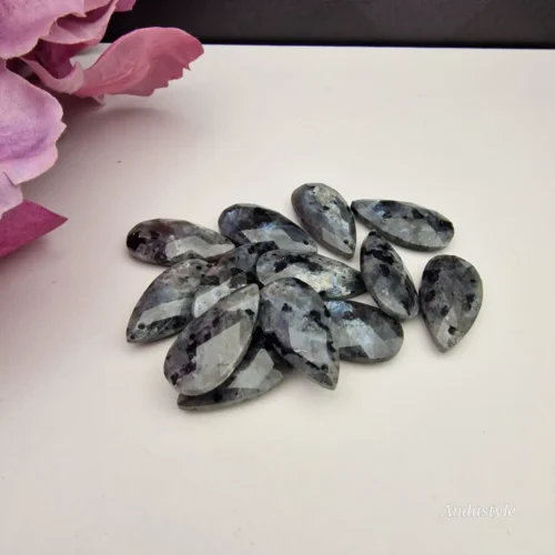 ALT - Faceted Teardrop Stone Bead - Labradorite