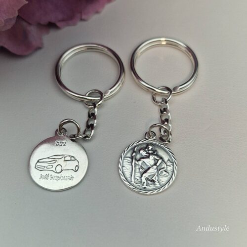 ALT - Key Ring Keychain St. Christopher