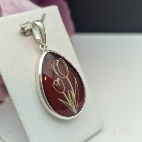 ALT - Pendant Cherry Amber – Tulips