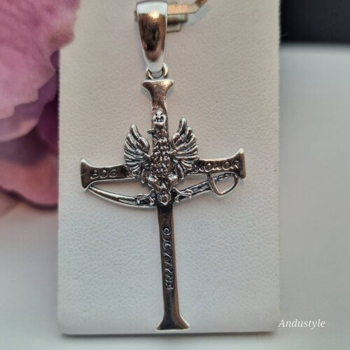 ALT - Pendant Cross God, Honor and Courage
