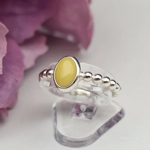 ALT - Ring Amber Milky