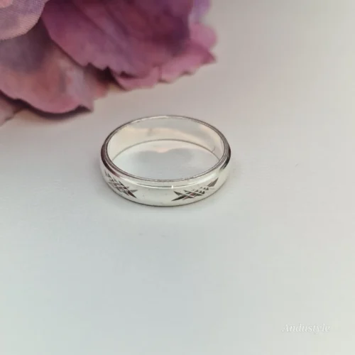 ALT - Ring Geometric Engraved