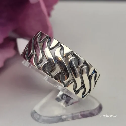 Ring Silver Wave ALT - Ring Silver Wave